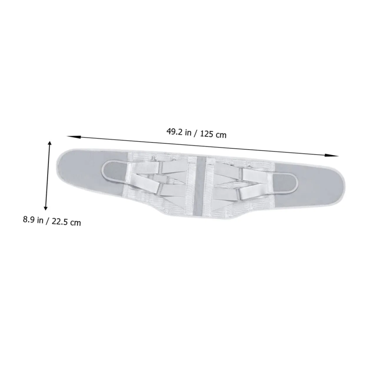 Back Reliever Lumbar Support for Universal Widen Waist Support Belt Protective Straps Size l