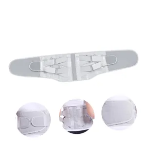 Back Reliever Lumbar Support for Universal Widen Waist Support Belt Protective Straps Size l
