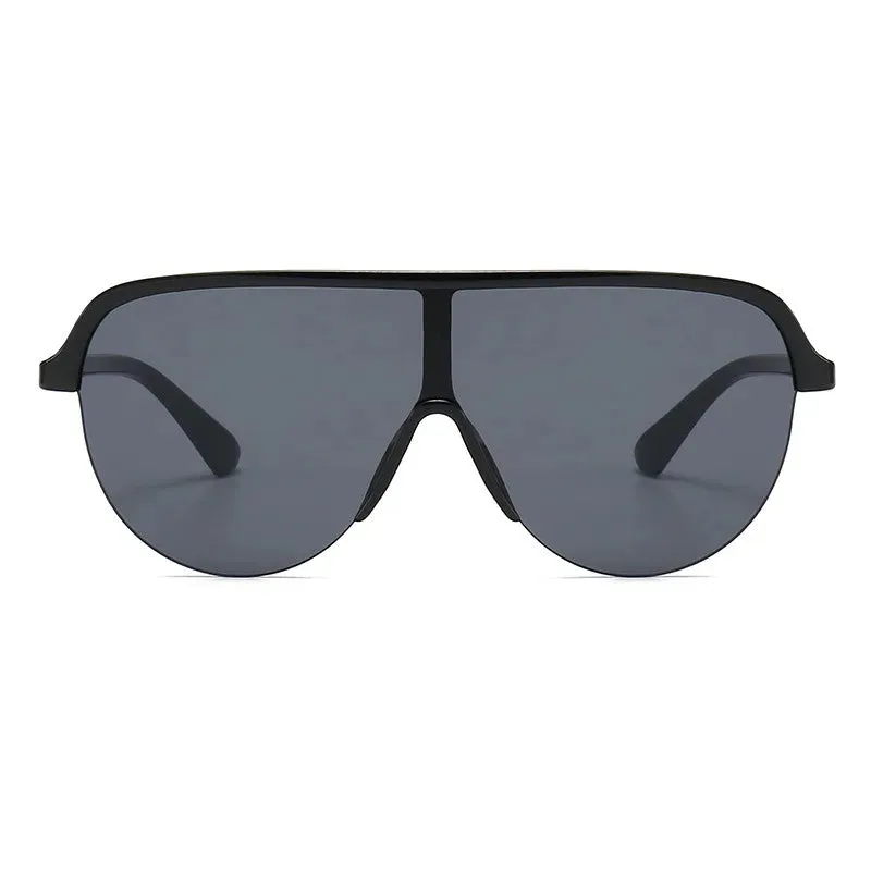 Cycling Oval Half Frame Fashion Sports Sunshade Sun New Women's Eyewear Sunglasses