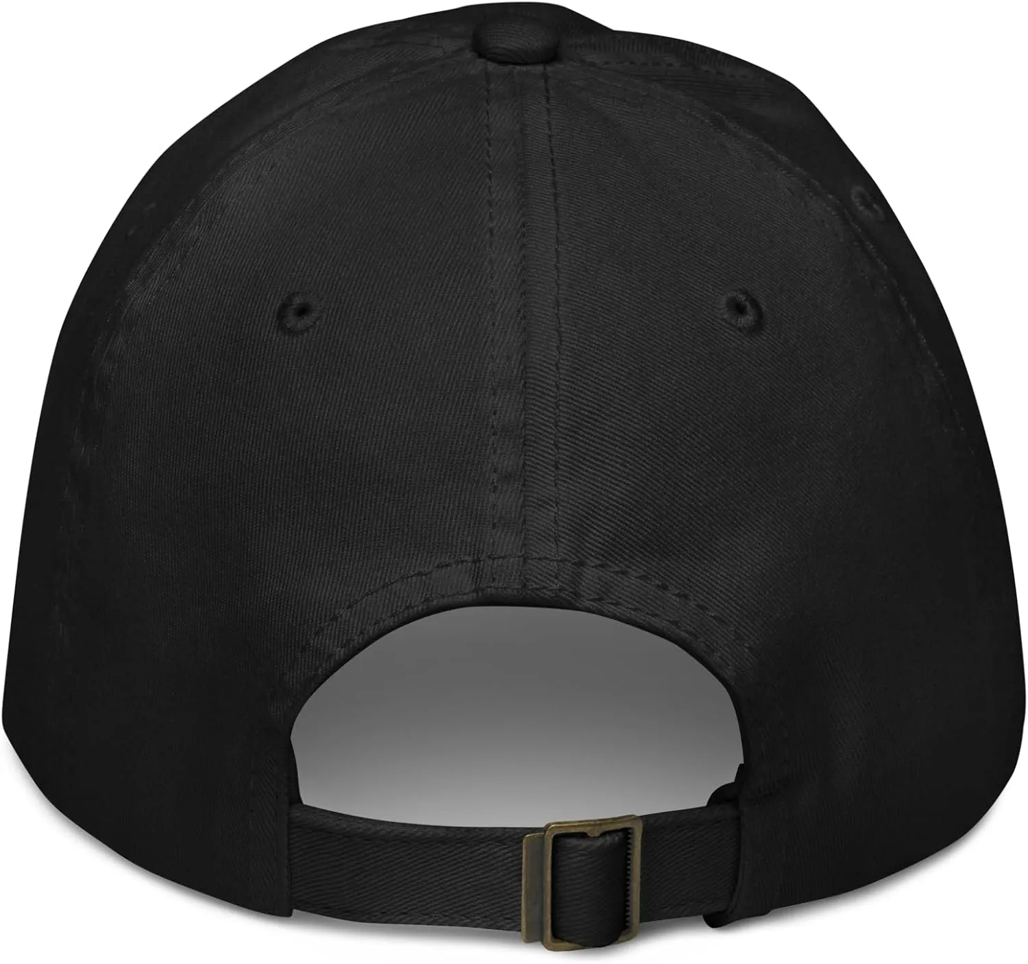 Dio- Embroidered Red Logo Adjustable Baseball Hat