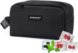 Freezable Lunch Bag,Freezable Snack Bag,Mini Cooler Bag for Travel/Work/School,Small Insulated Bag,Small Cooler Lunch Box with Ice Packs,Insulated Snack Bag,Freezable Snack Box with Handle Buckle