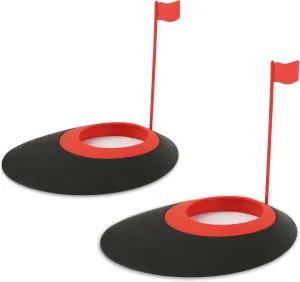 Golf Practice Putting Cup Golf Putter Regulation Cup Putting Green Hole Flag Indoor Outdoor Practice Training Aids