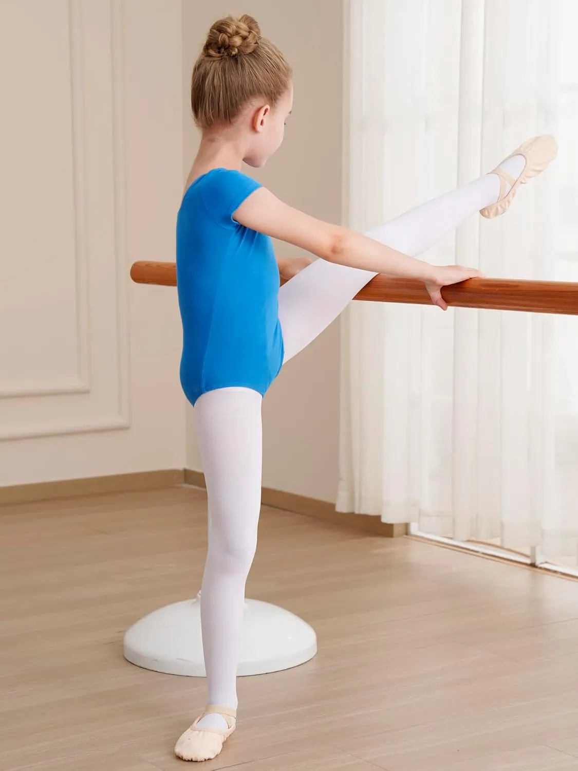 Gymnastics Leotards for Girls Ballet Leotard Toddler girls Bodysuit Short Sleeve Kids Dance Outfits