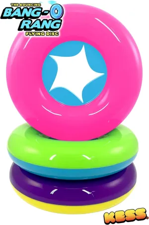 KESS Bang-o-rang The Innovative Bouncing Flying Disc, Perfect for Indoor & Outdoor Play