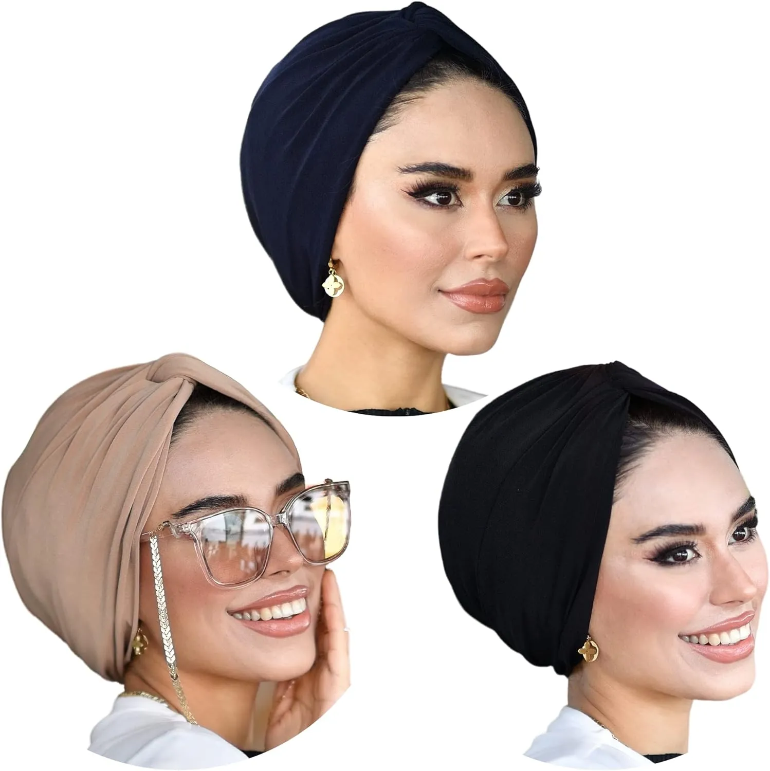 Para Life Knot Turbans - Turbans for Women|Hijab|Hair Wraps - Chemo & Cancer Head Wraps - Hijab Undercap