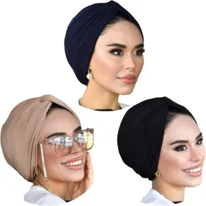 Para Life Knot Turbans - Turbans for Women|Hijab|Hair Wraps - Chemo & Cancer Head Wraps - Hijab Undercap