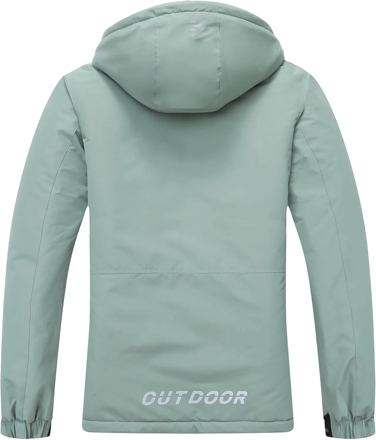 SUOKENI Women's Waterproof Ski Jacket Warm Winter Coat Snowboard Rain Jacket Hooded Windbreaker