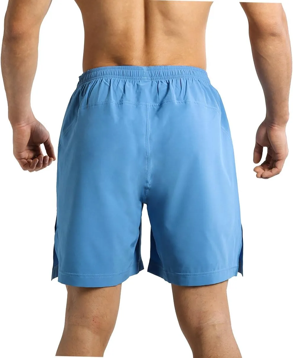 Tough Mode Mens Ultra Lightweight WOD Bodybuilding Workout Training Running Lifting Shorts Pocket